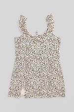 Ruffled Deep V-Neck Tie-Up Camisole