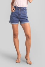 Paperbag Waist Mom Fit Shorts