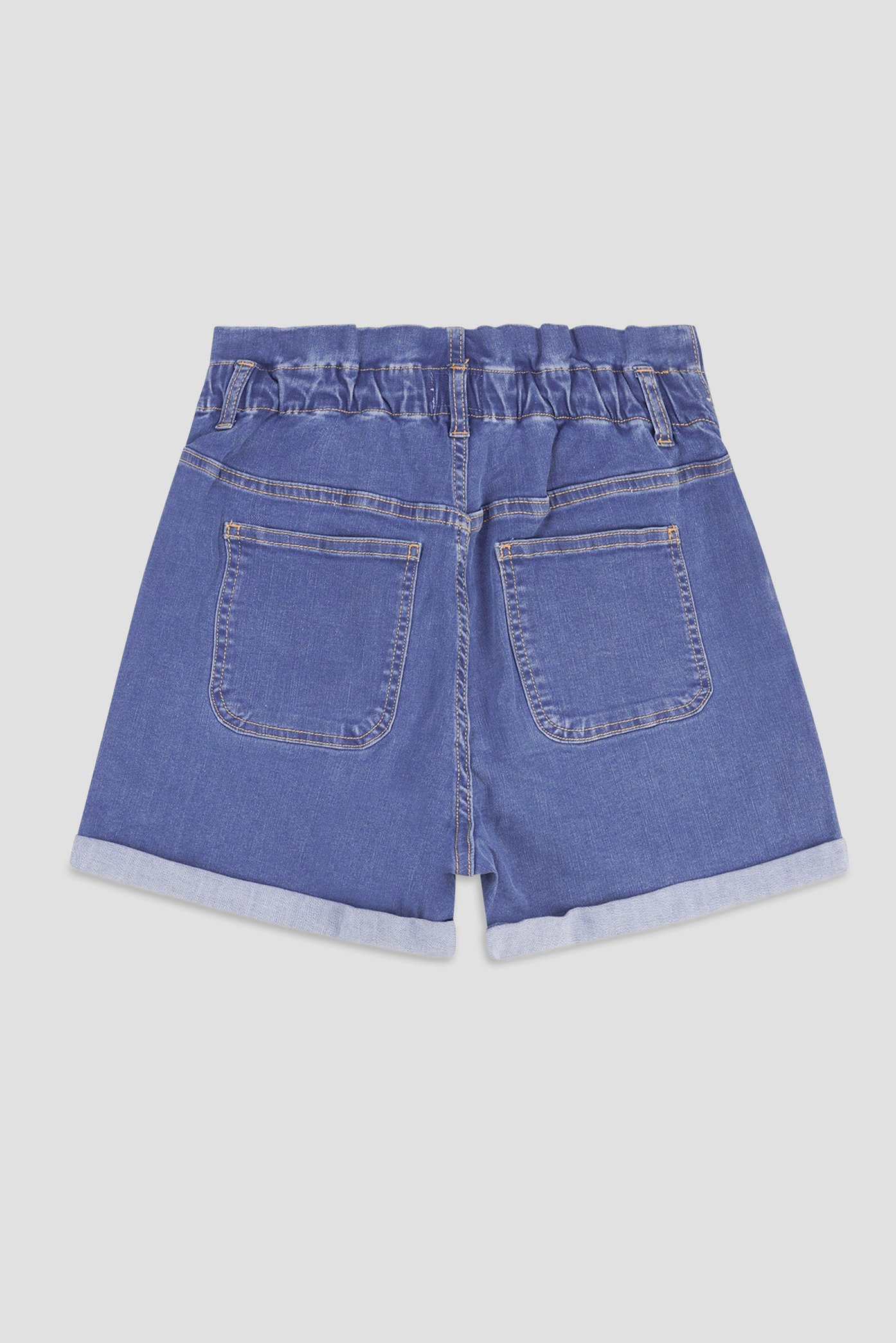 Paperbag Waist Mom Fit Shorts