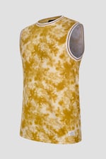 Tie-Dye Printed Cotton Vest