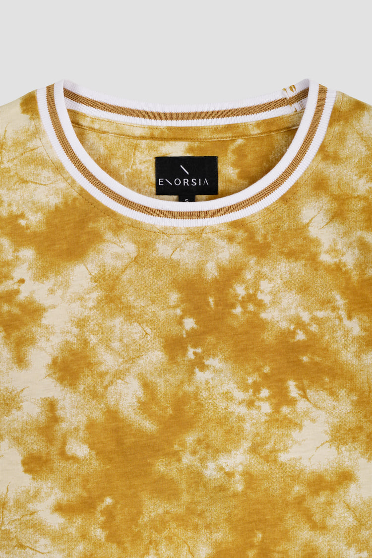 Tie-Dye Printed Cotton Vest