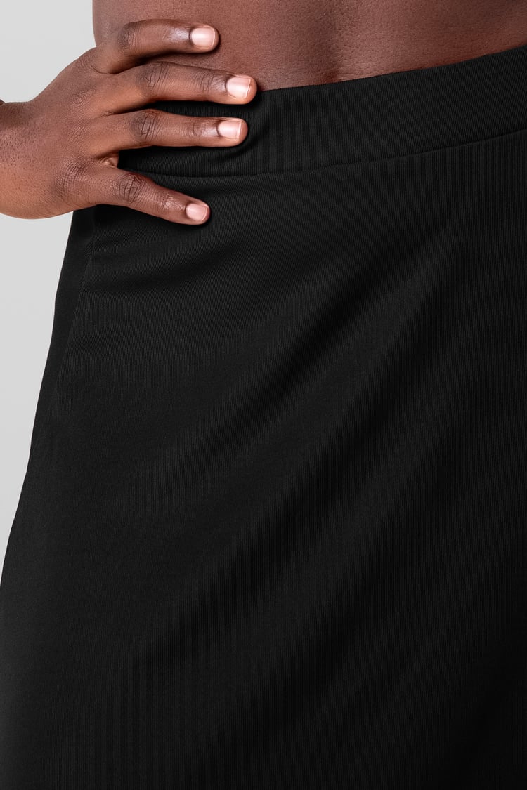 Flared Skirt With Lace Details