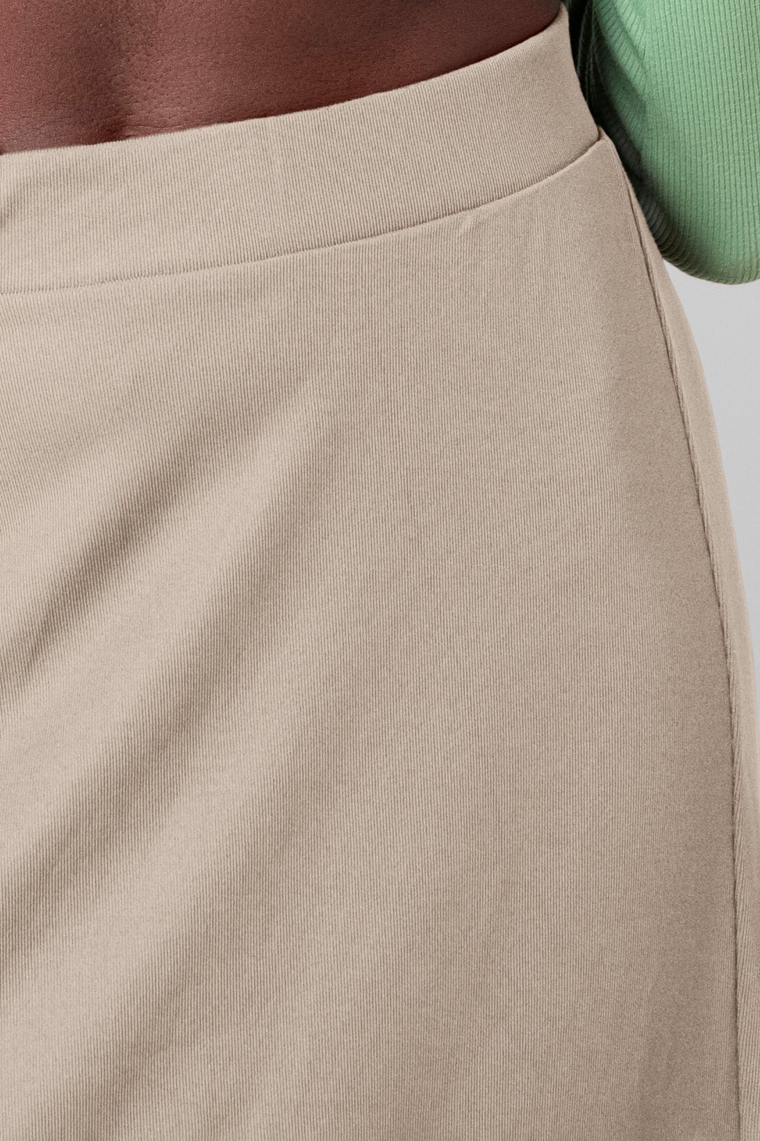 Flared Skirt With Lace Details