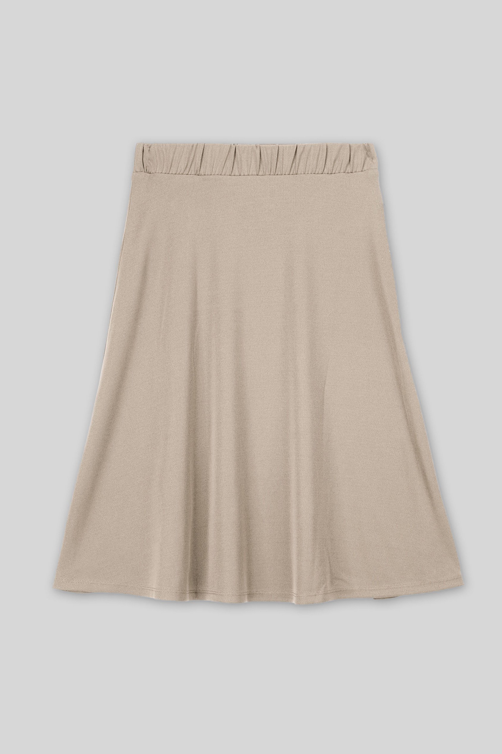 Flared Skirt With Lace Details