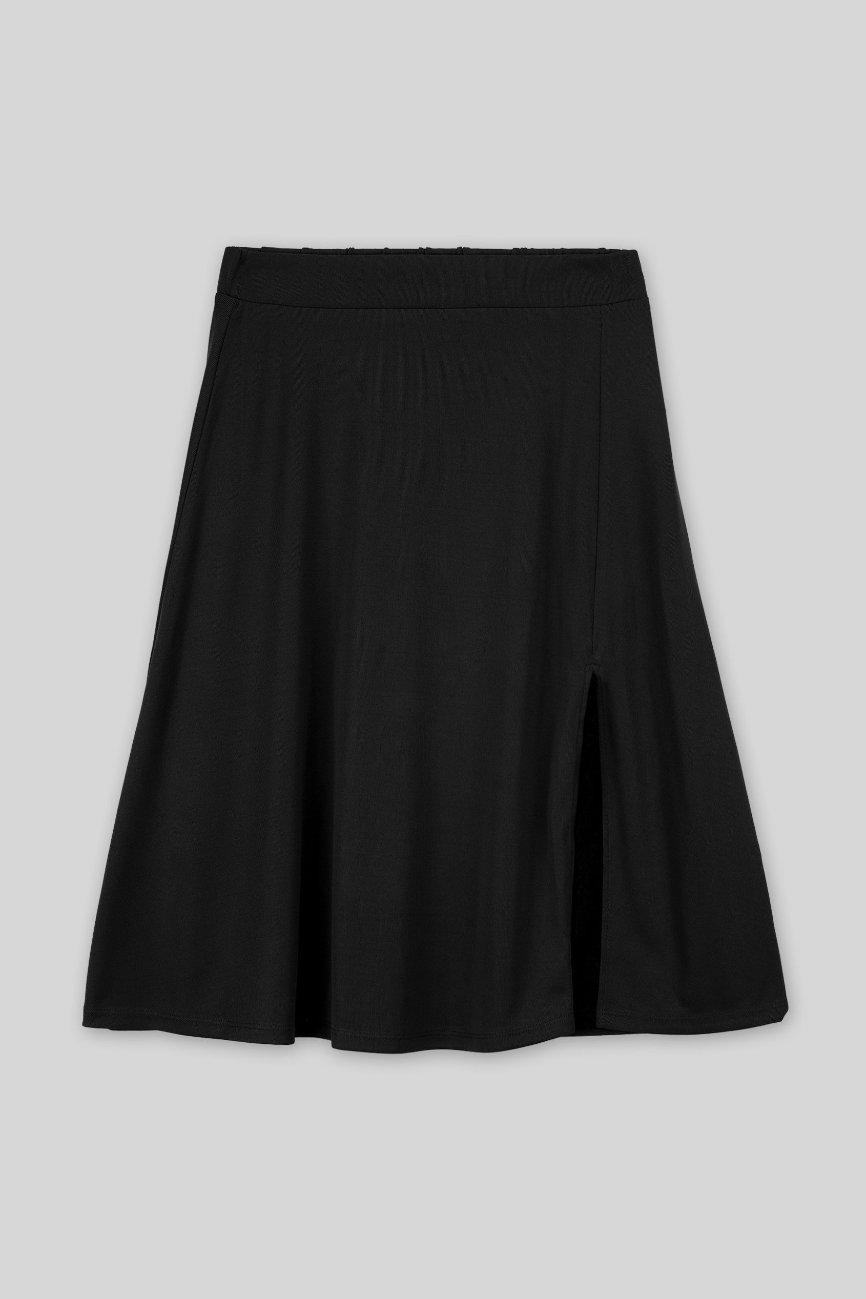 Flared Skirt With Lace Details