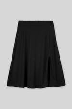 Flared Skirt With Lace Details