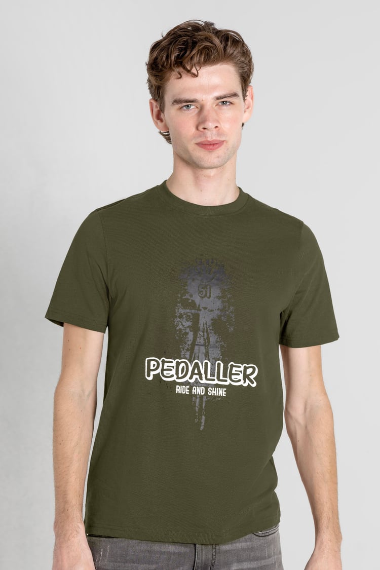 100% Cotton Graphic T-Shirt 3 Pcs Pack