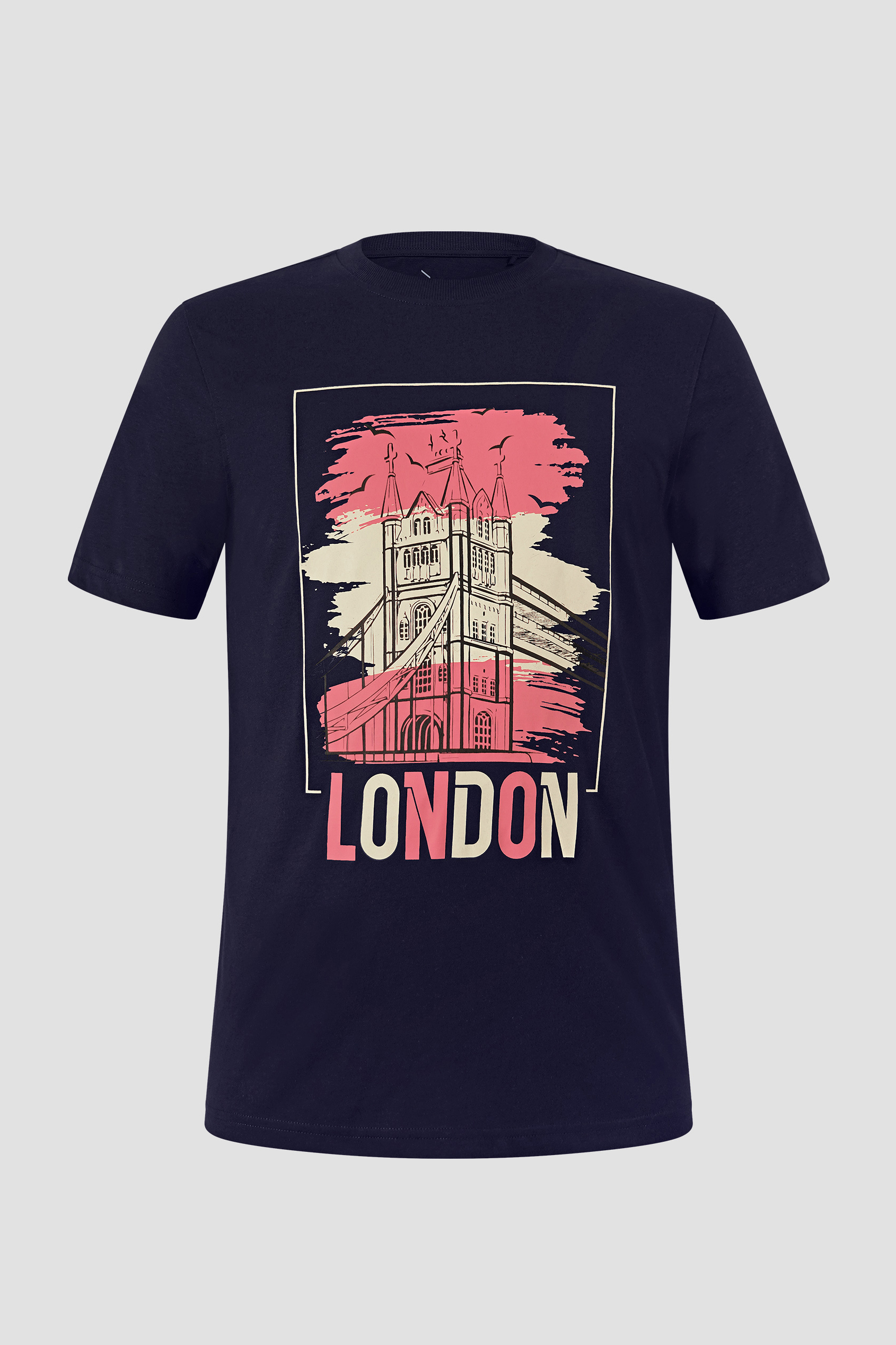 100% Cotton Graphic T-Shirt 3 Pcs Pack