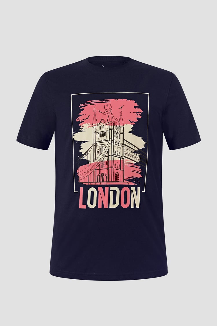 100% Cotton Graphic T-Shirt 3 Pcs Pack