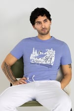 100% Cotton Graphic T-Shirt 3 Pcs Pack