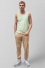 Mens Striped Tank Top