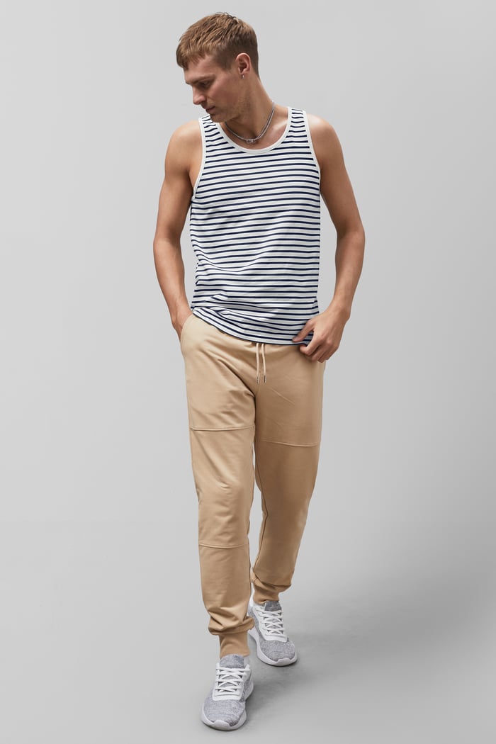 Mens Striped Tank Top