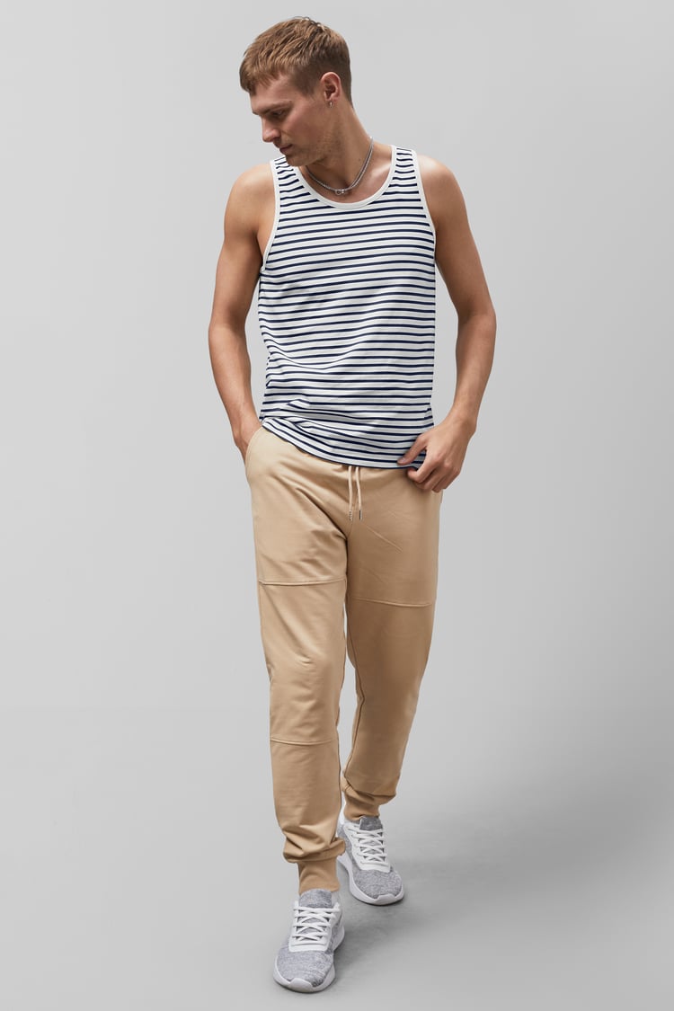 Mens Striped Tank Top