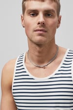 Mens Striped Tank Top