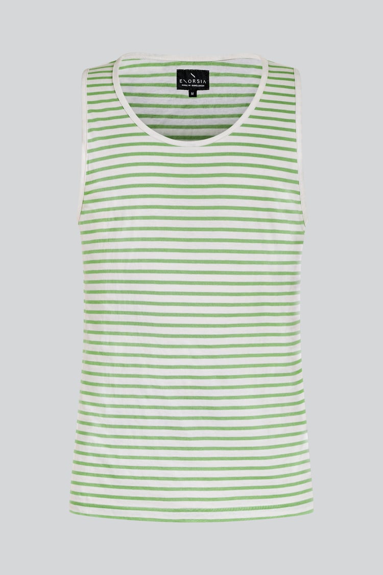 Mens Striped Tank Top