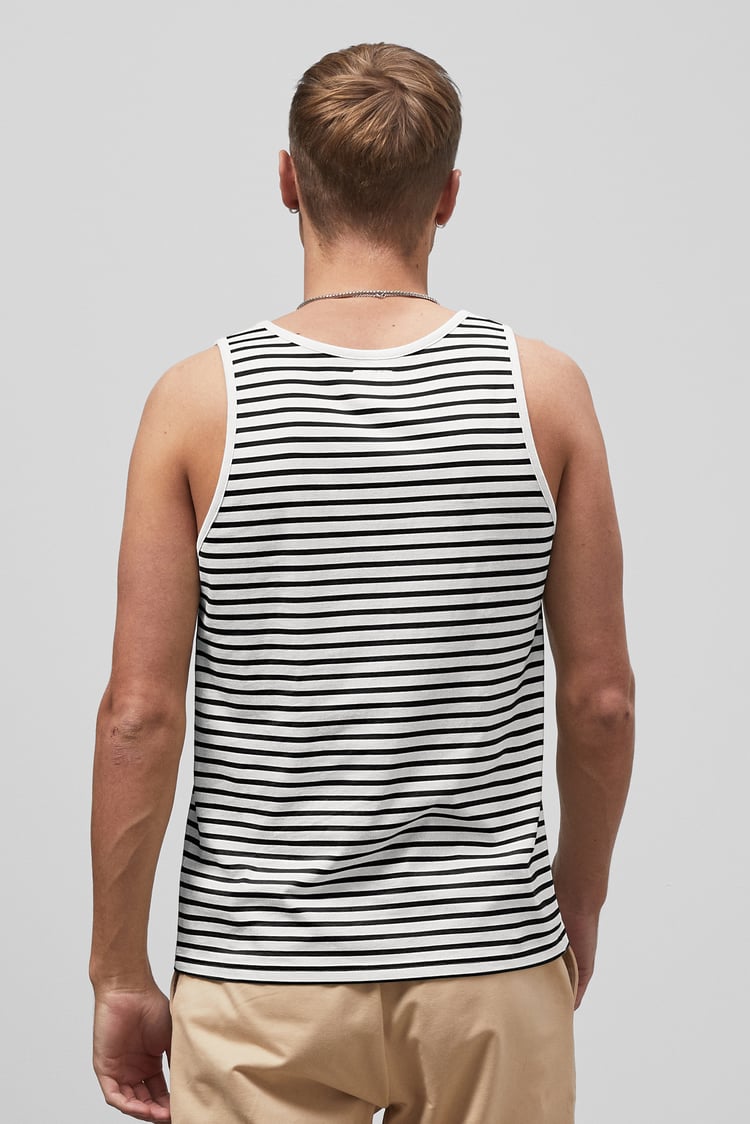 Mens Striped Tank Top