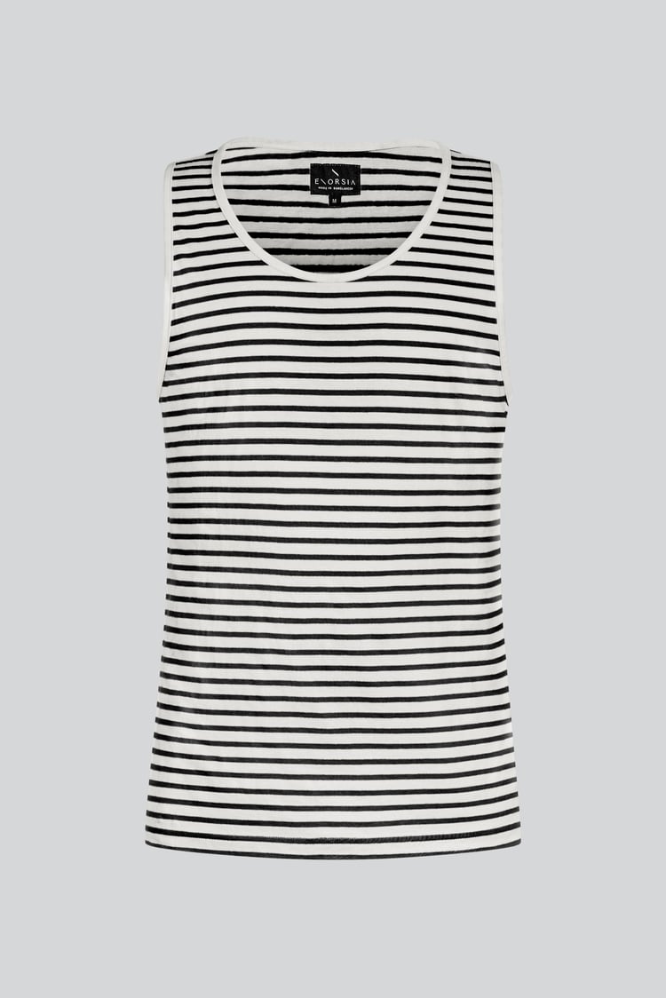 Mens Striped Tank Top