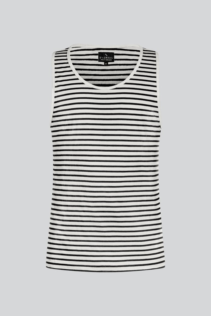 Mens Striped Tank Top