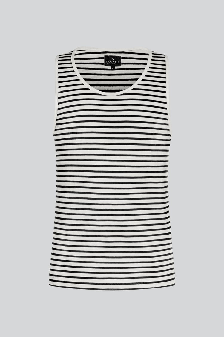 Mens Striped Tank Top