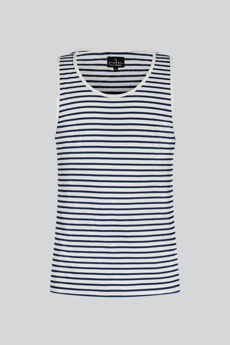 Mens Striped Tank Top