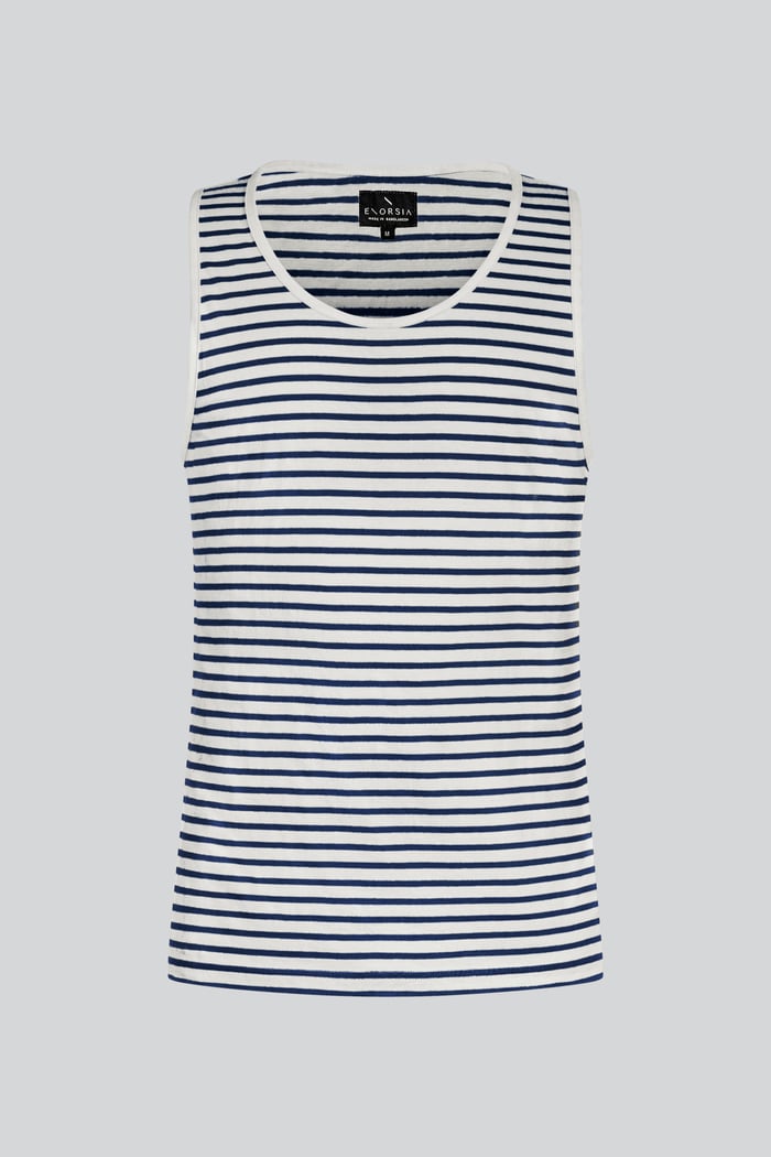 Mens Striped Tank Top