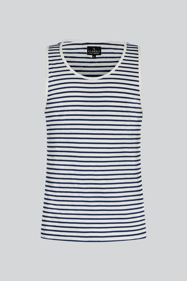 Mens Striped Tank Top