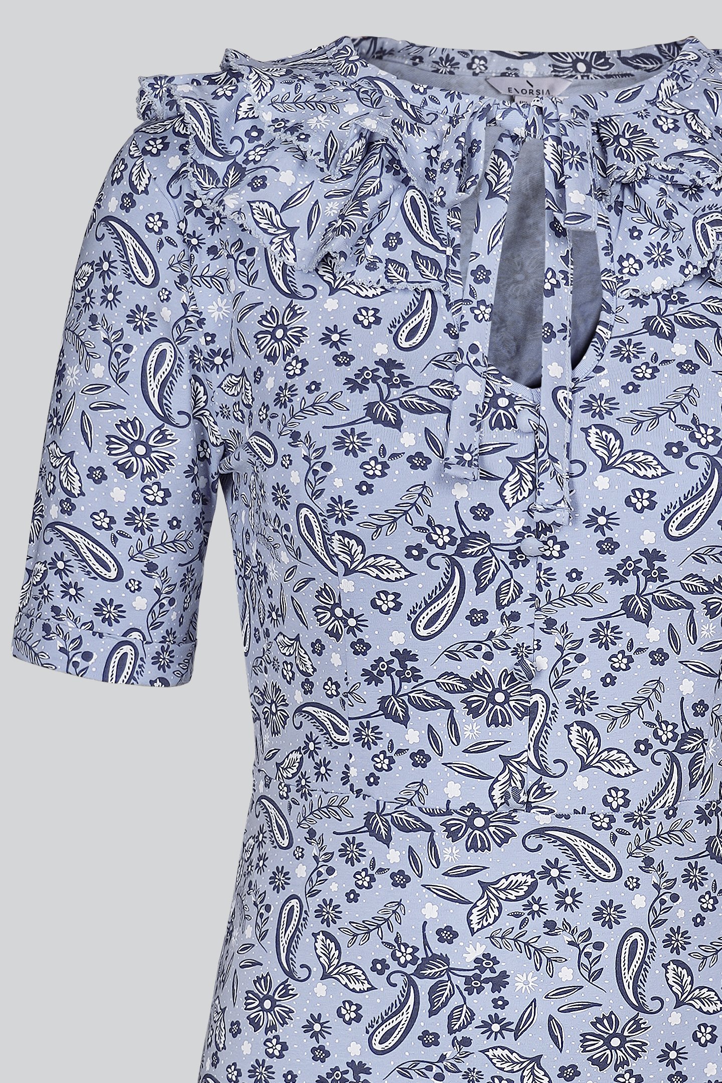 Double Layer Ruffles And Tie Fastening Midi Dress