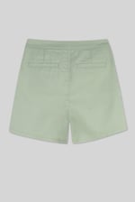 Golden Button Front High Waisted Short