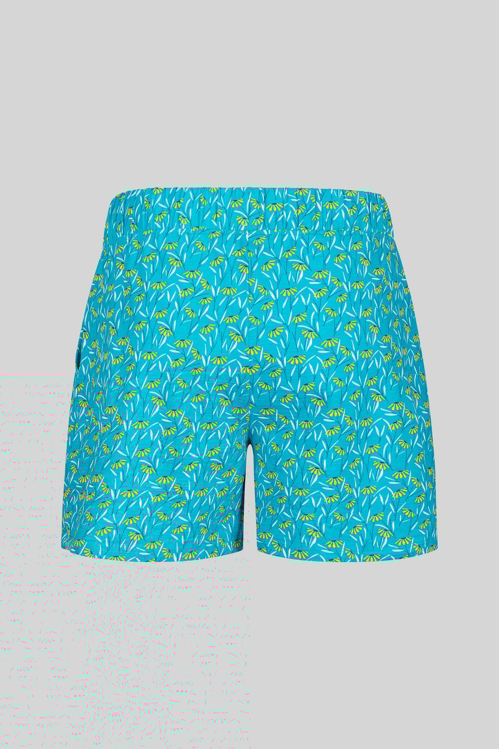 Womens Floral Printed Shorts