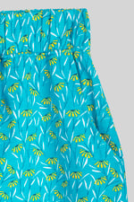 Womens Floral Printed Shorts