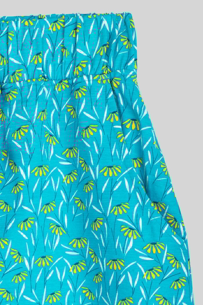 Womens Floral Printed Shorts