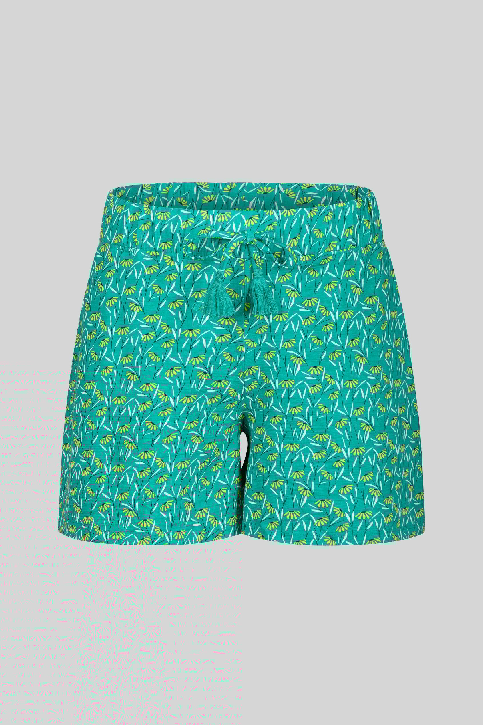 Womens Floral Printed Shorts