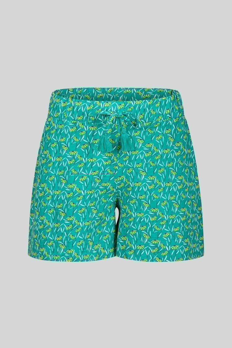 Womens Floral Printed Shorts