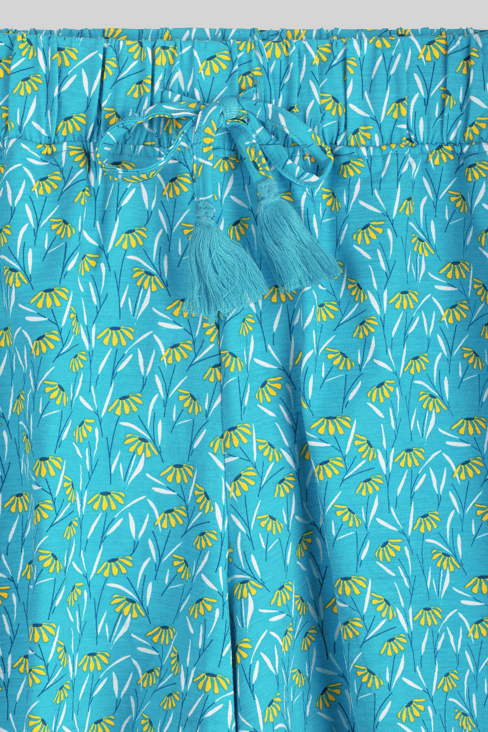 Womens Floral Printed Shorts