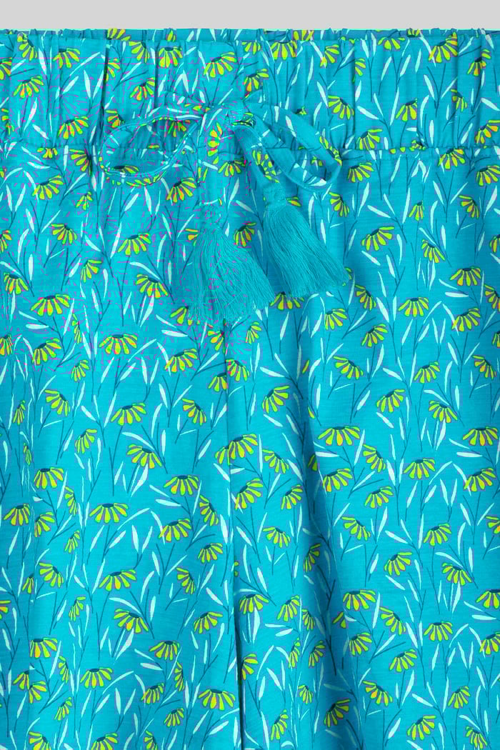 Womens Floral Printed Shorts