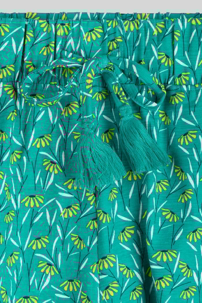 Womens Floral Printed Shorts