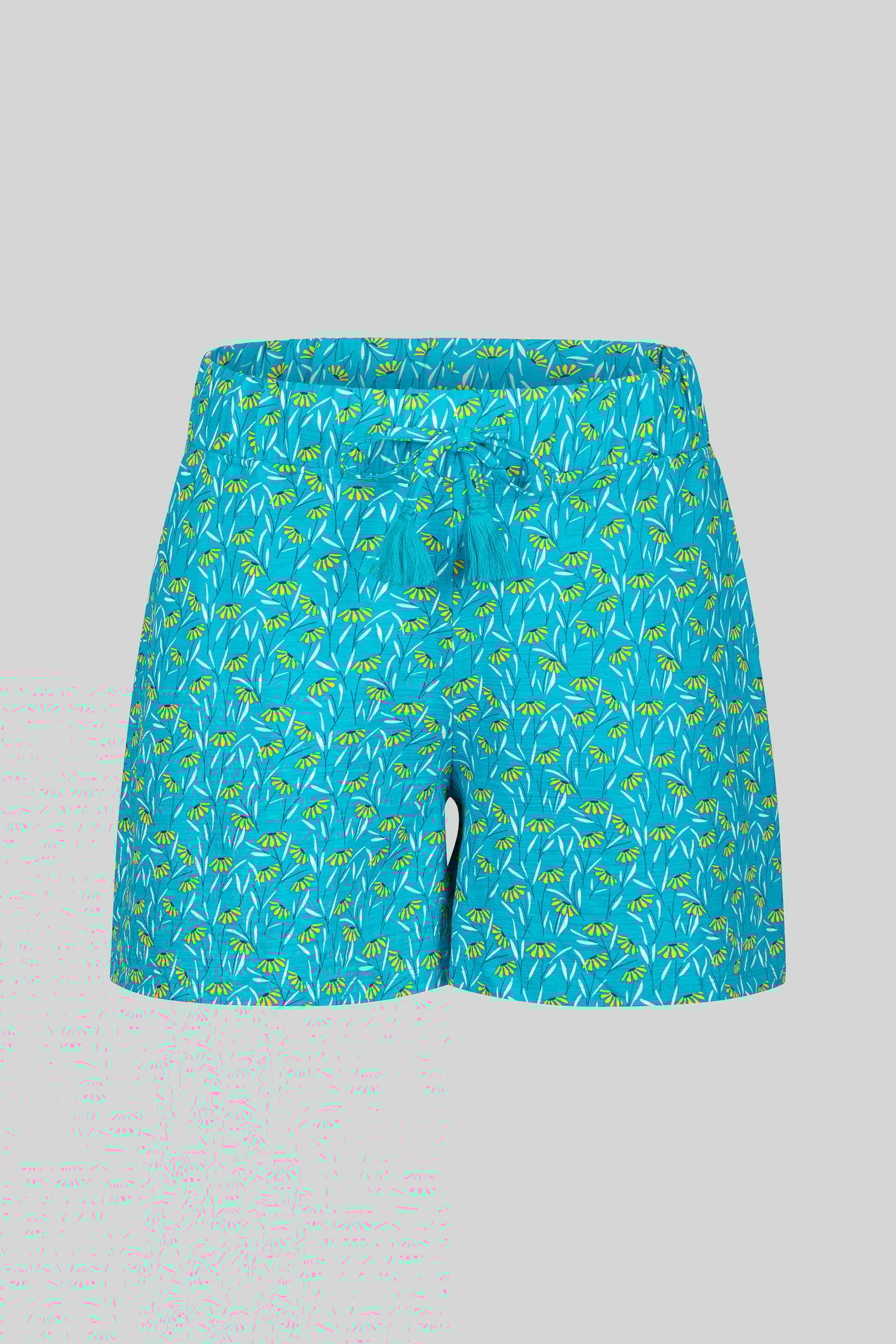 Womens Floral Printed Shorts