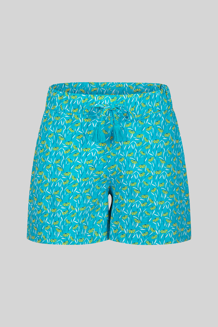 Womens Floral Printed Shorts