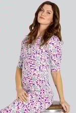 Floral Printed A-Line Maxi Dress