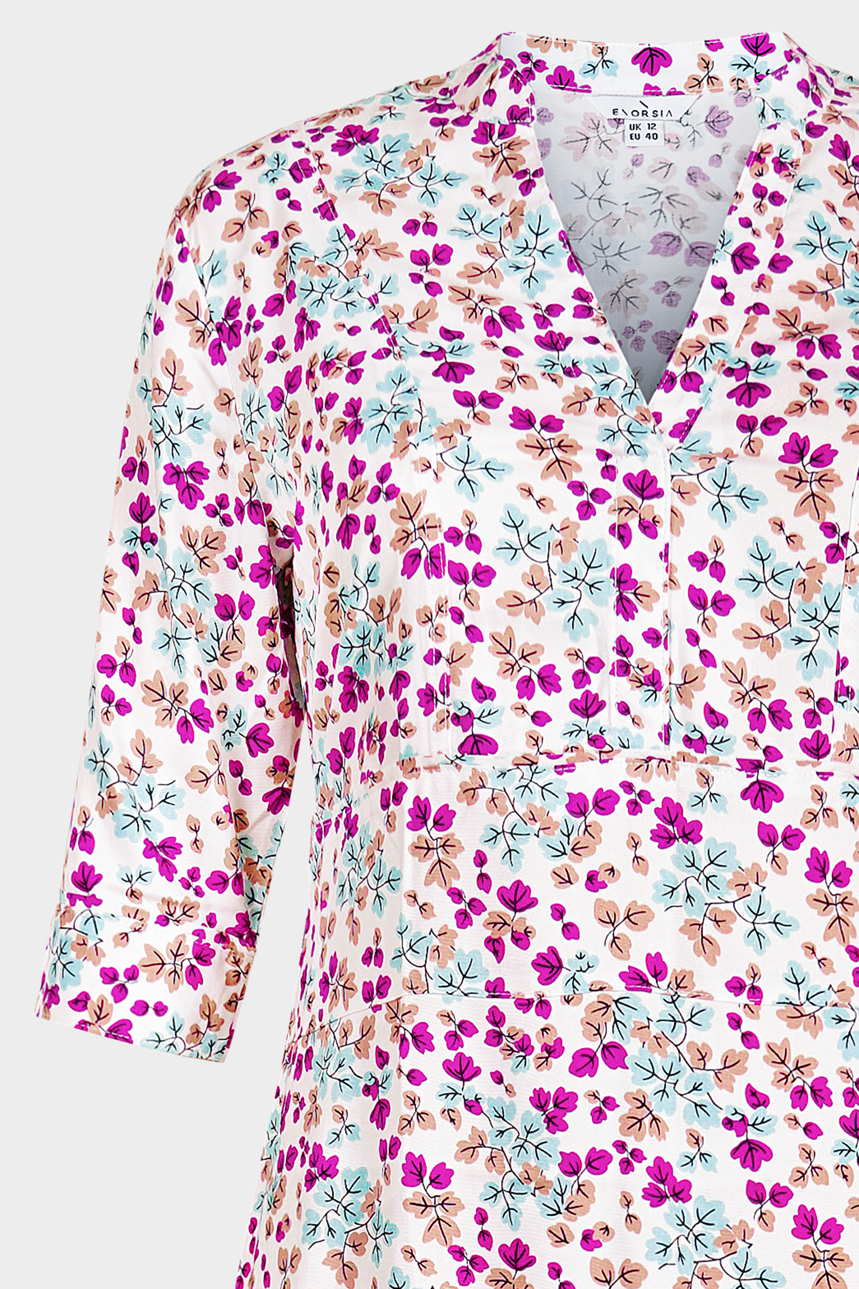 Floral Printed A-Line Maxi Dress