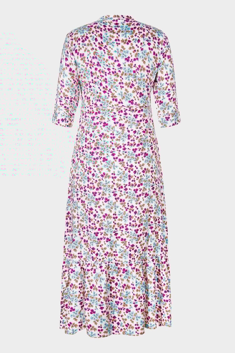 Floral Printed A-Line Maxi Dress