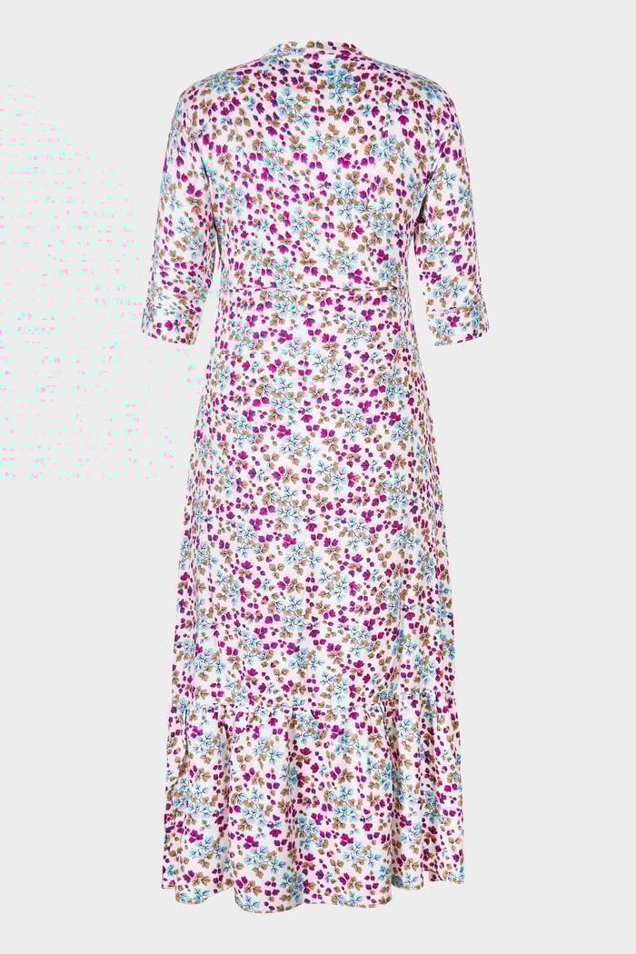 Floral Printed A-Line Maxi Dress