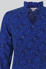 V-Neck Puff Sleeve Midi Dress