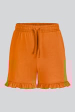 Women's Essential Shorts with Frill Hem
