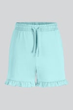 Women's Essential Shorts with Frill Hem