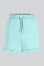 Women's Essential Shorts with Frill Hem