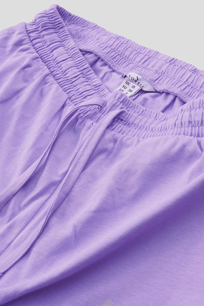 Women's Essential Shorts with Frill Hem