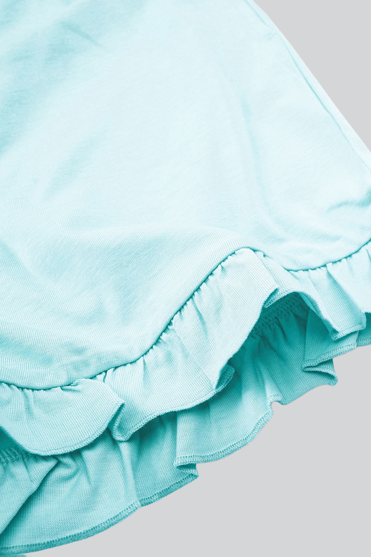 Women's Essential Shorts with Frill Hem