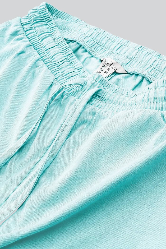 Women's Essential Shorts with Frill Hem