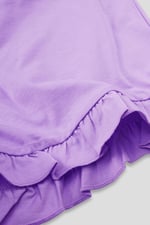 Women's Essential Shorts with Frill Hem